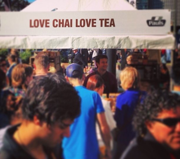 Vic night market is on @Melbourne Vic Markets tonight! A beautiful balmy evening, great food and loads of stalls! @queenvic @lovechailovetea