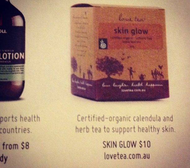 Just browsing through the latest issue of peppermint magazine tonight and look what I found! Everyone loves a little Skin Glow tea! Thankyou @peppermintmagazine one of my favourite teas in my fave mag…just perfect.