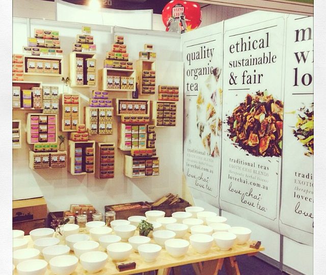 The Love Chai Love Tea team are super excited for the next four days @finefoodexpo Melbourne…such a great event!