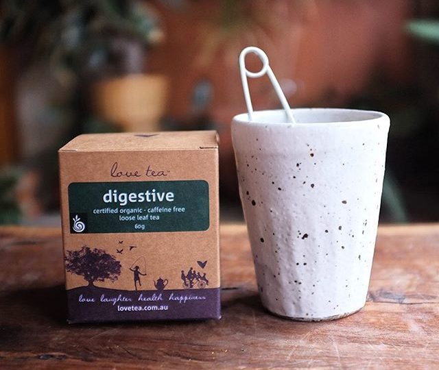 Good health starts with a healthy digestive system. This blend has been designed to reduce inflammation, optimise absorption of nutrients + improve the function of your digestive system. It’s organic, caffeine free + it’s hand crafted here in Australia for you.