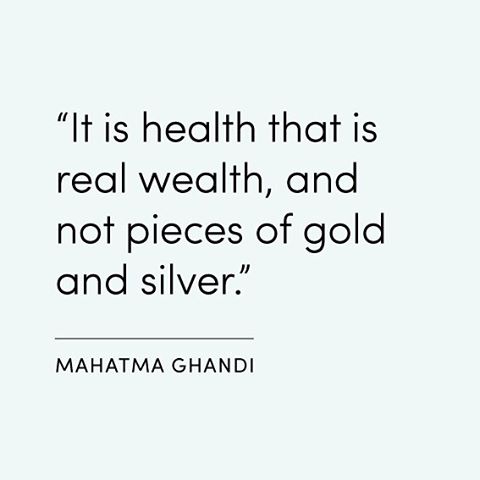 Your health is your most valuable asset ? take care of yourself