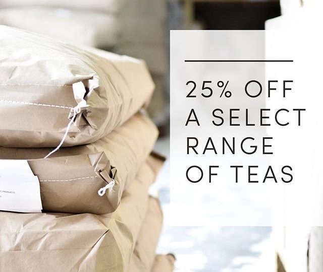 ? Do you need to stock up on tea? We’re having a Labour Day Sale and making room for the new season harvests! For a short time only, we’re offering 25% off a select range of teas. This offer is only vaild until the end of Monday 13th March, 2017. We also have a select range of discontinued canisters at 50% off, only while stock lasts. Head to the sale section of our website to see what we have on offer. Link to our website in the bio ?