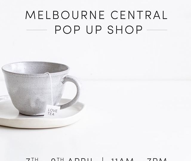 ? From Friday – Sunday this weekend, you’ll find us at The Unique Space, run by @popupfinds with a huge range of our delicious teas. We’ll be on the Level 2 Link Bridge in @melbournecentral, from 11am – 7pm each day, so if you’re in Melbourne this weekend, we’d love for you to visit us. Hope to see you there ?