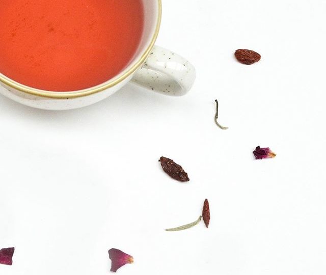 Traditionally used in Chinese medicine for their ability to improve the flow of “chi” or vital force, Goji berries are rich in antioxidants, minerals and vitamin C. You can find these nutritious berries in our White Rose Goji blend, available in loose leaf and pyramid tea bags