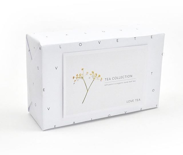 Our Collection Gift pack is the easiest gift option for a tea lover. This beautifully hand wrapped gift contains 3 teas of your choice and is carefully finished with a hand written note. You can find these under the gift section of our website, or by following the link in our bio