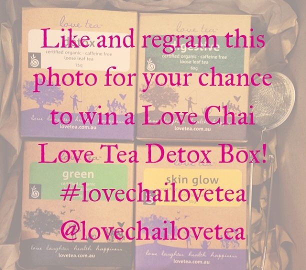 Love Chai Love Tea are giving away a Detox box! Like & regram this pic for your chance to win. Don’t forget to and tag us @lovechailovetea The winner will be announced on the 26th of Feb :)