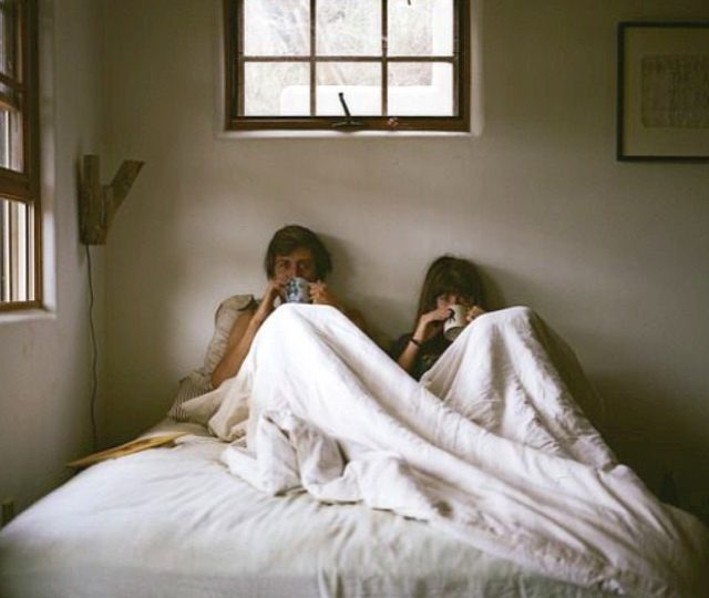 Sunday mornings…tea just tastes better in bed.
