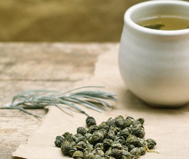 Individually hand rolled and full of life, these Jasmine Pearls or Buddhas tears, gently unfold in your cup…as beautiful to watch as they are to drink.
