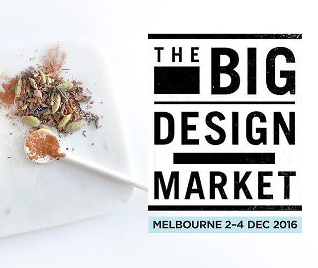 If you’re in Melbourne today, or anytime this weekend, we’re all set up at The Big Design Market, at the Royal Exhibition Hall. We’ll have a huge range of loose leaf and pyramid tea bags available, including our new additions to the range, as well as our tea bar. We’ll be serving Honey Spiced Chai and Turmeric Lattes all weekend. It’s 3 days of Christmas shopping, with the best locally designed and Australian made products. We’d love for you to visit us, check out our new packaging and enjoy a tea. We hope to see you there!